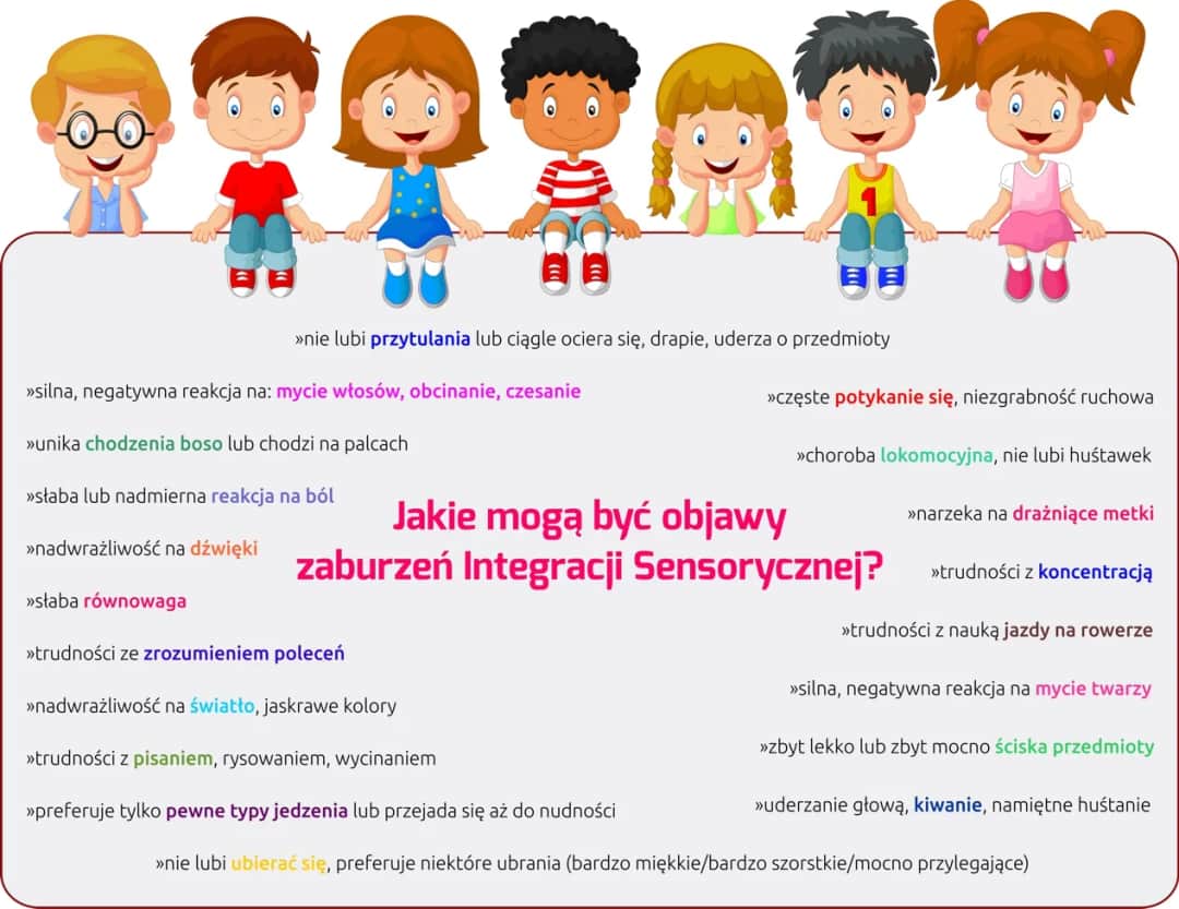Zaburzenia sensoryczne u dzieci: objawy, diagnoza, terapia SI